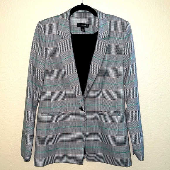Halogen Houndstooth Blazer - Picture 1 of 3